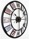 2023 - Retro Style Wall Mounted Clock