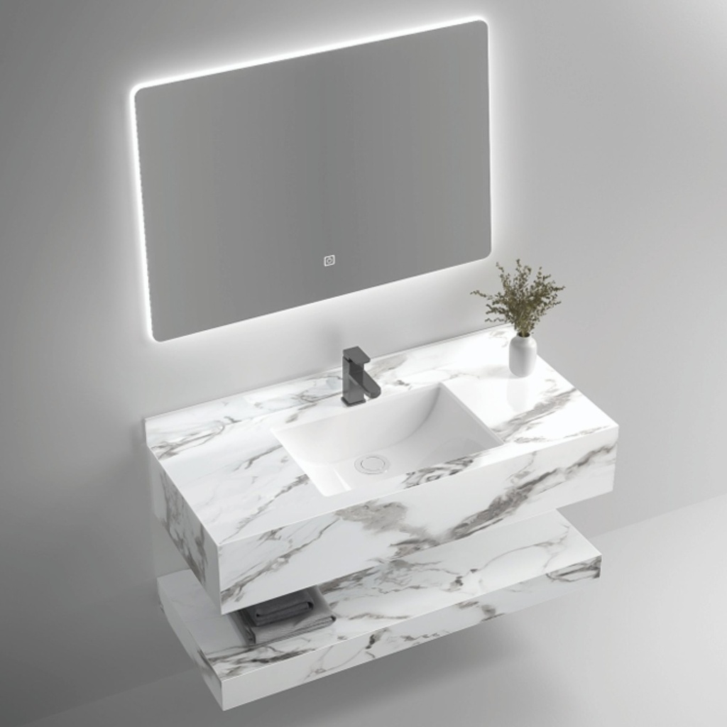 CA Borghini Vein Sintered Stone Vanity