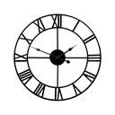  Black Roman Numbers Wall Clock