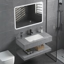 GR Luna Ash Sintered Stone Vanity